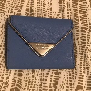 ❤️Rebecca Minkoff light blue mini wallet❤️